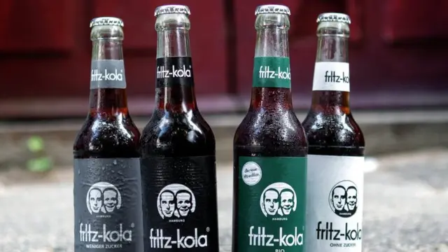 O refrigerante alemão Fritz-Kola foi lançadobet7 nacional2003