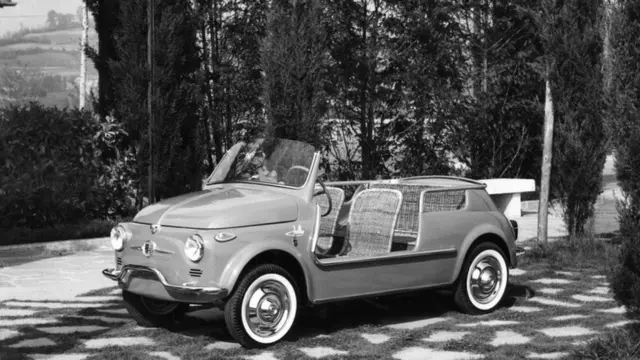 اولین نمونه از فیات ۵۰۰ اسپیاجینا در سال ۱۹۵۸ ساخته شد