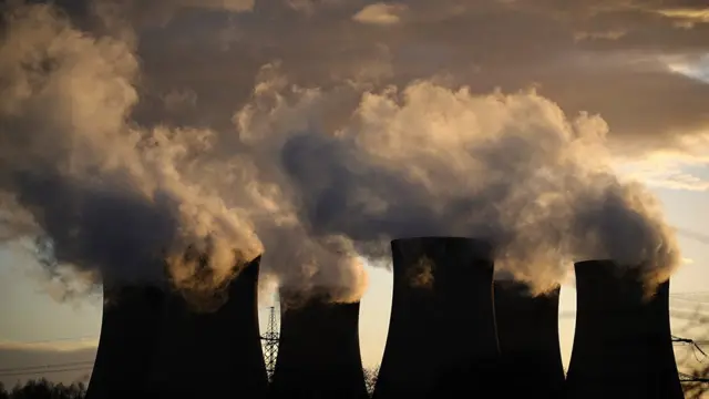 Estación de energía en Reino Unido.