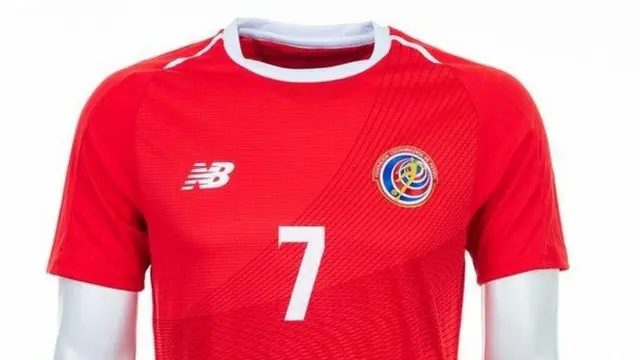 پیراهن تیم کاستاریکا