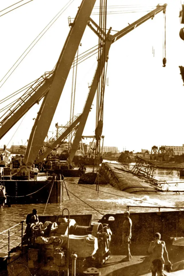 মাইন এবং ডুবে থাকা জাহাজ অপসারণ করে পুরো কাজ শেষ করতে বিশেষ টাস্কফোর্সের সময় লেগেছিল ১৯৭৪ সালের জুন মাস পর্যন্ত।