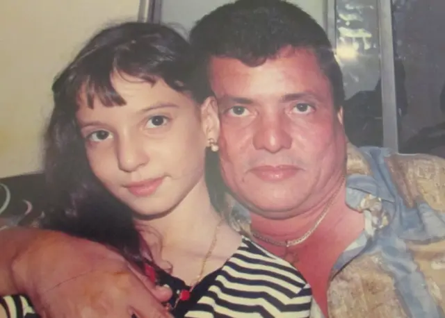 Diana y su padre