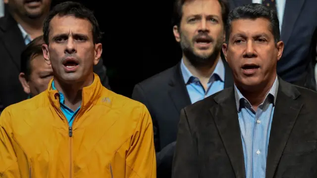 Henrique Capriles, Henri Falcón.