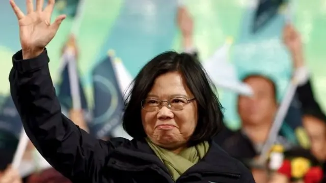 رئيسة تايوان تساي إنغ ون تقول إن الجزيرة لن ترضخ لضغوط الصين