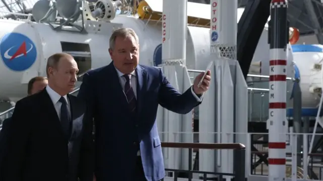 vladimir putin Dmitry Rogozin espacio