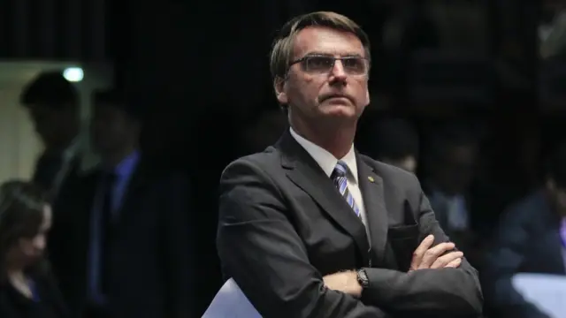 O deputado Jair Bolsonaro