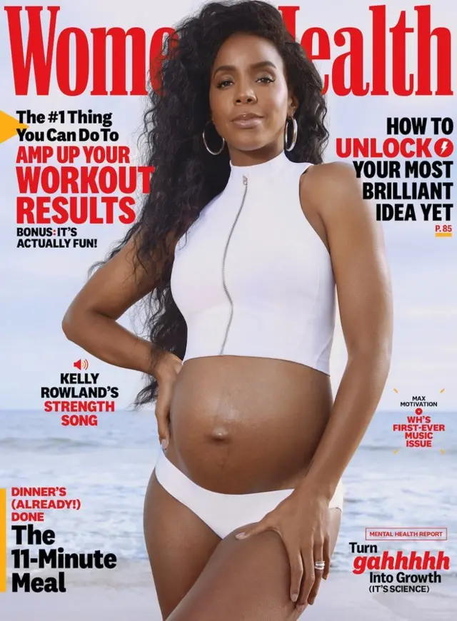 Kelly Rowland on Women's Health's cover
