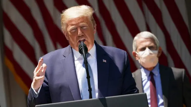 فاوچی و ترامپ