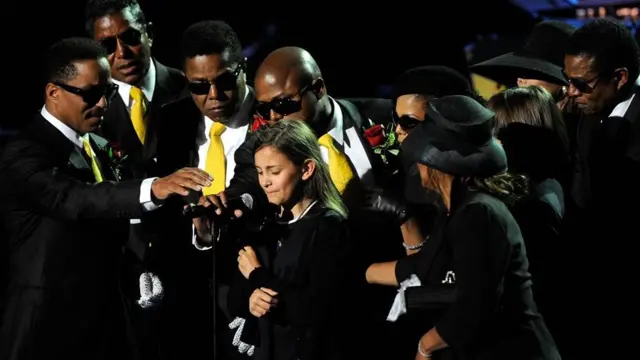 Michael Jackson's memorial