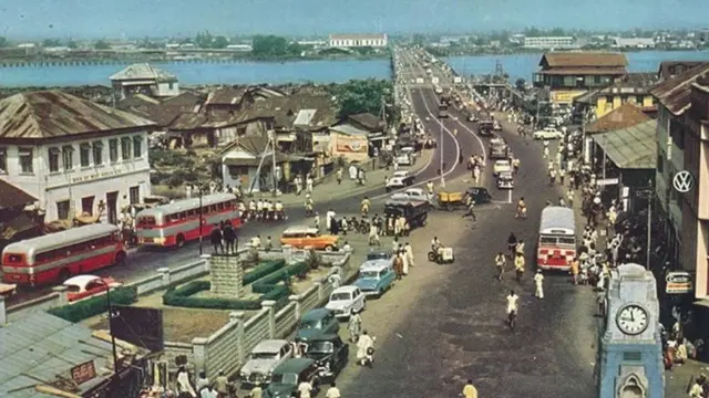 Yadda gadar Carter a birnin Iko ta ke a shekarun 1950