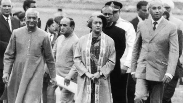 इंदिरा और भुट्टो