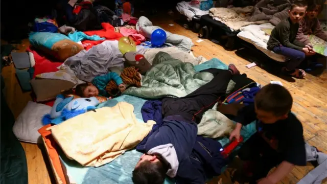 لاجؤون أوكرانيون