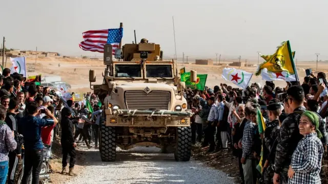 suriye'de bir abd askeri aracı