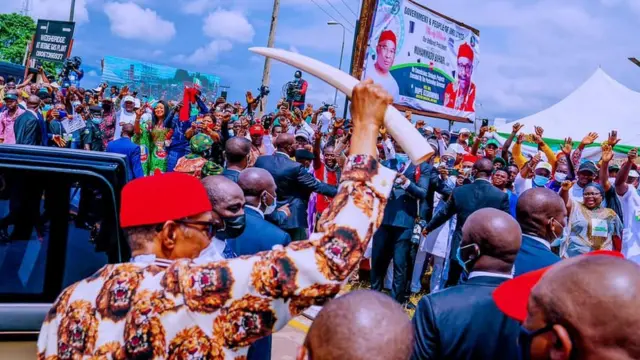 Buhari in Imo state