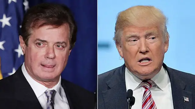 Manafort e Trump