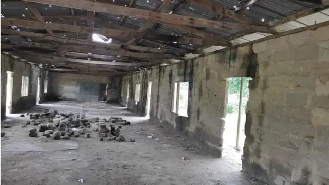Community Primary School in Rivers State: Damaged public primary school for Etche, Nigeria