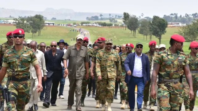 መራሕቲ ኤርትራን ኢትዮጵያን ኣብ ዛላምበሳ