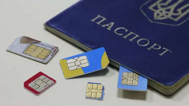 Паспорт громадянина України та SIM-карти