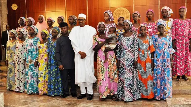 Muhammadu Buhari na ụmụakwụkwọ Chibọk atọghapụrụ n'agbụ