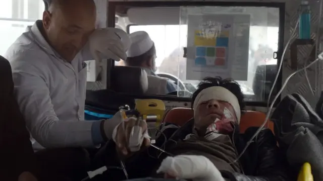 زخمی انفجار کابل