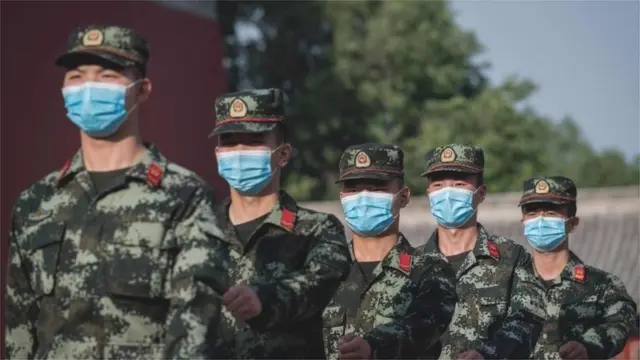 చైనా ఆర్మీ సైనికులు