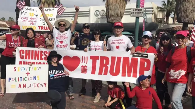 “华裔北美川普助选团”