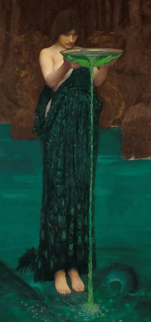 Circe pintada por John William (1849-1917)pvc bet 3651892