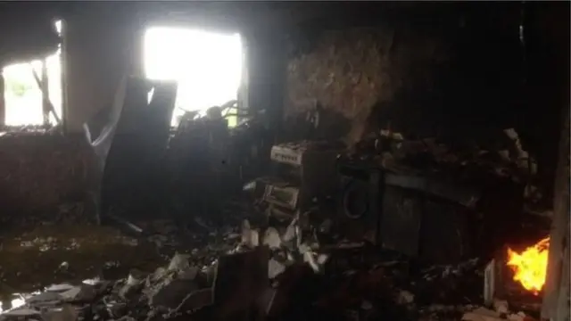 Londra'da yangının çıktığı 24 katlı bina