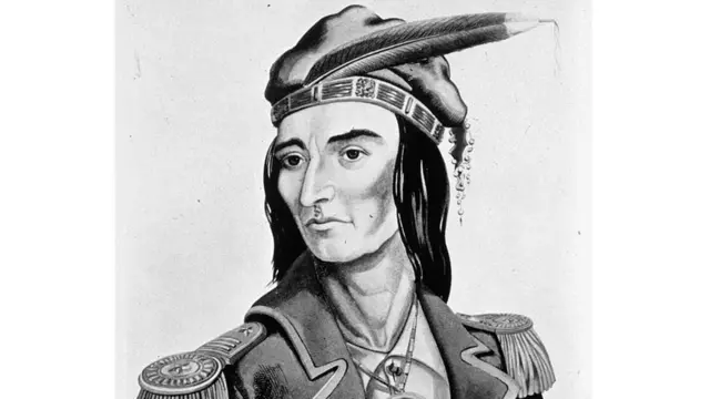 Текумзе. Малюнок Матаїса Нохеймера