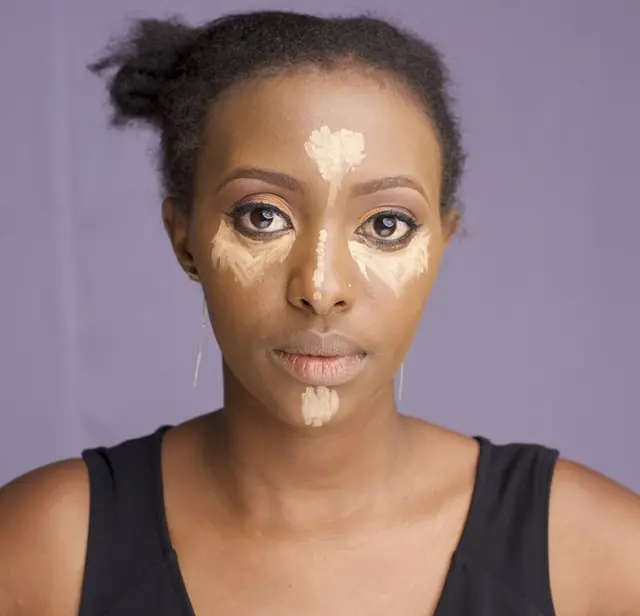 Nyuma yo gutunganywa amaso ari gusigwa uruhu