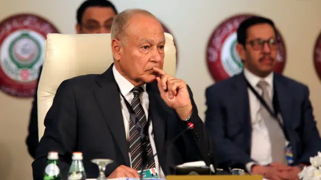 أمين عام الجامعة العربية أحمد أبو الغيط