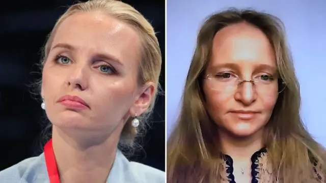 પુતિનની પુત્રીઓ