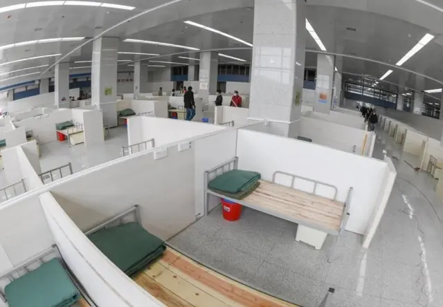 目前武漢已全面啟用12家方艙醫院，方艙醫院計劃牀位逾兩萬張。當局正加緊修建新一批方艙醫院。