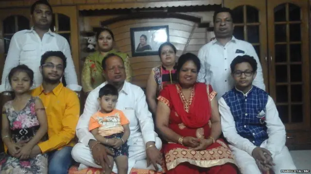 Family members of Sachin Gupta, UPSC 2017