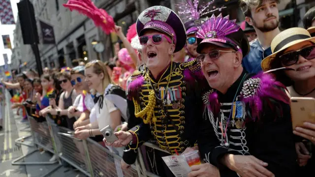 Гей-парад в Лондоне