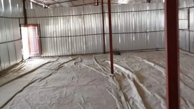 Wia di workers dey sleep