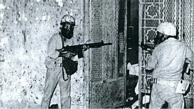 ন্যাশনাল গার্ড অভিযান চালিয়েছিলো