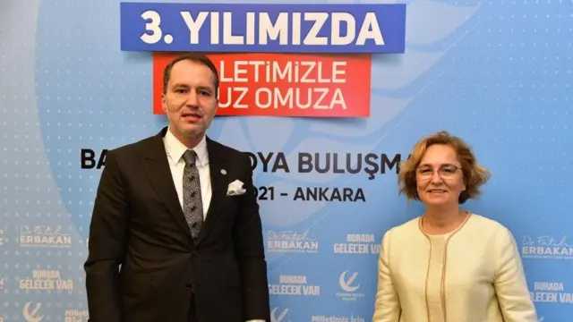 Fatih Erbakan ve Ayşe Sayın