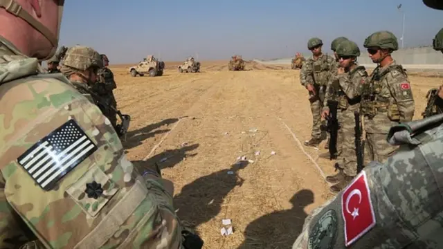 ABD ve Türkiye askerleri Suriye'de