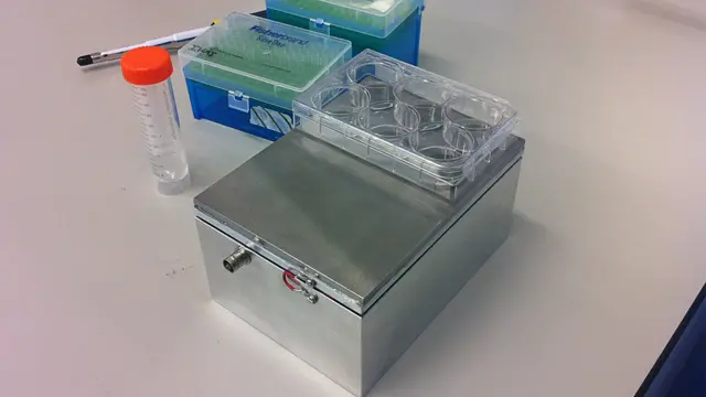 Reactor biológico que convierte las células madre en células óseas