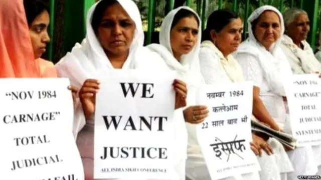 ਦਿੱਲੀ ਵਿਖੇ '84 ਸਿੱਖ ਕਤਲੇਆਮ ਦੇ ਪੀੜਤ ਇਨਸਾਫ਼ ਦੀ ਮੰਗ ਦੌਰਾਨ (ਫਾਈਲ ਫੋਟੋ)
