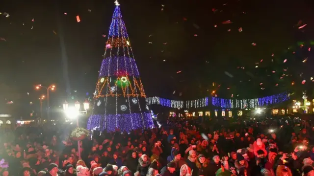 Запоріжжя, ялинка