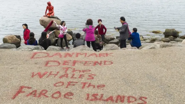Mermaid, duyung, Kopenhagen, Denmark