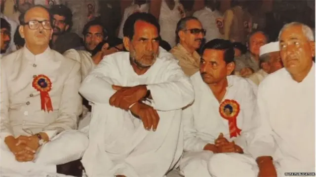 వీపీ సింగ్, చంద్రశేఖర్, ములాయం సింగ్ యాదవ్