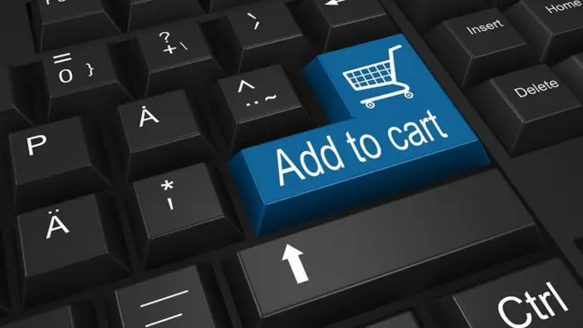 'Add to cart' icon ontop keyboard