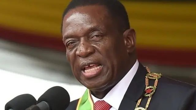 Emmerson Mnangagwa ne ya gaji Mugabe