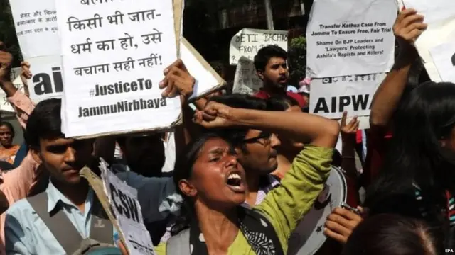 People are angry over the brutal rape and murder of Asifa Bano