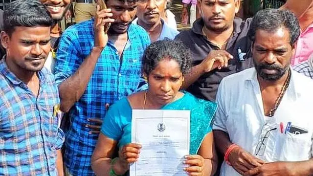 சான்றிதழுடன் விஜயலட்சுமி