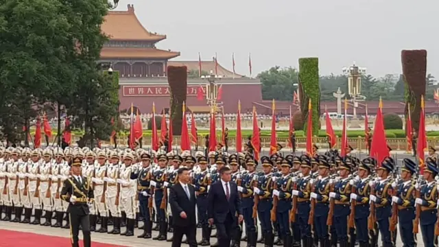 Жээнбековдун Кытайга расмий сапары