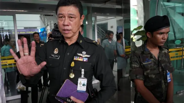 ทหารเข้าควบคุมพื้นที่หลังเกิดเหตุระเบิดที่รพ.พระมงกุฎเกล้า